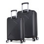 Zoozie Bags Set de maletas de 2 piezas Negro